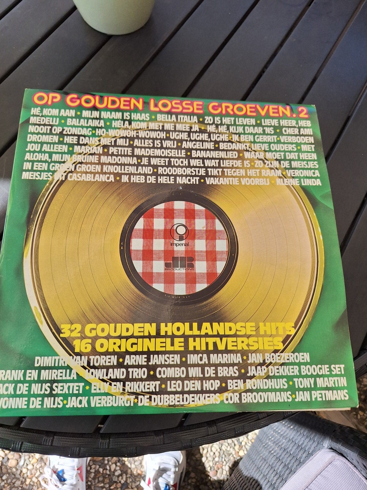 op gouden losse groeven lp's, Ophalen of Verzenden, Zo goed als nieuw, 12 inch, Levenslied of Smartlap