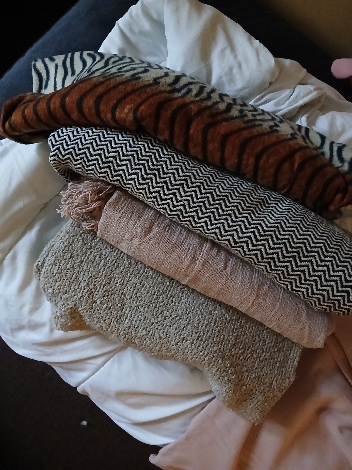 Verschillende  plaids, Ophalen, Zo goed als nieuw