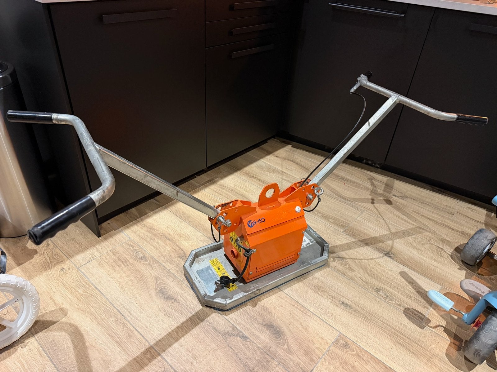 Hamevac vth-150 tegelzuiger met extra plaat tegelheffer, Ophalen