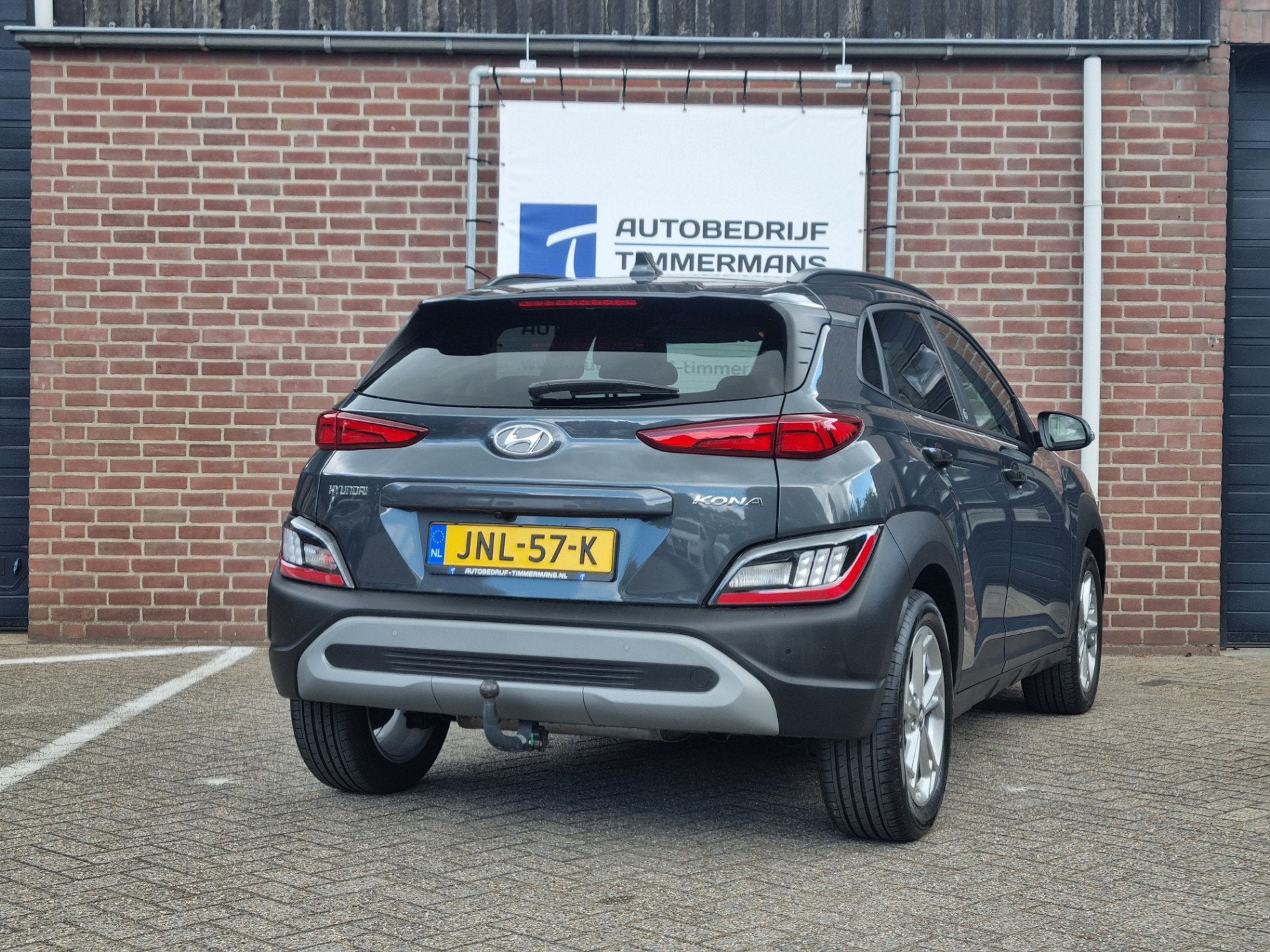 Hyundai KONA 1.0 T-GDI Fashion Trekhaak, Auto's, Voorwielaandrijving, Stof, Gebruikt, Euro 6