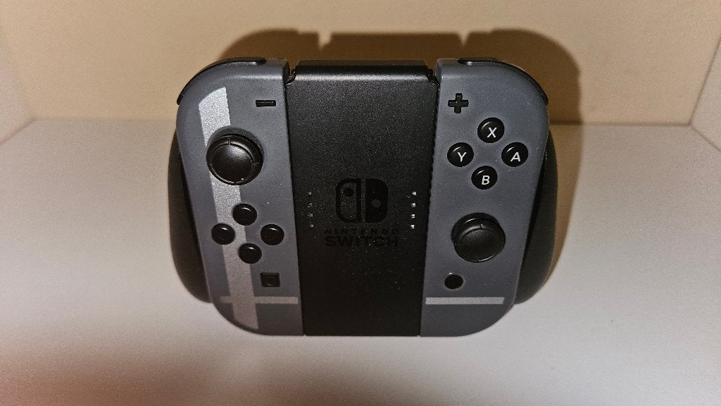 Limited edition Super smash bro.s Ultimate Joycons, Verzenden, Gebruikt, Met 2 controllers, Switch Original