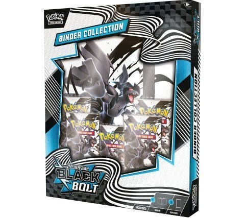 Pokémon Black Bolt Binder Collection Box, Ophalen of Verzenden, Nieuw, Boosterbox, Foil