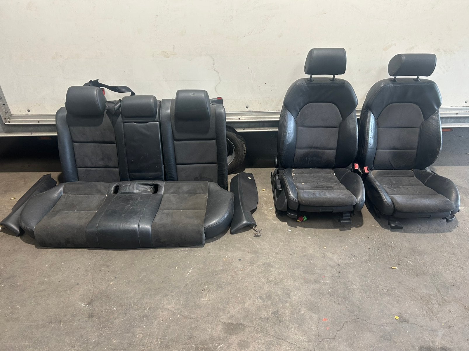 Interieurset audi A4 B7. Alcatara/leer, Ophalen of Verzenden, Audi