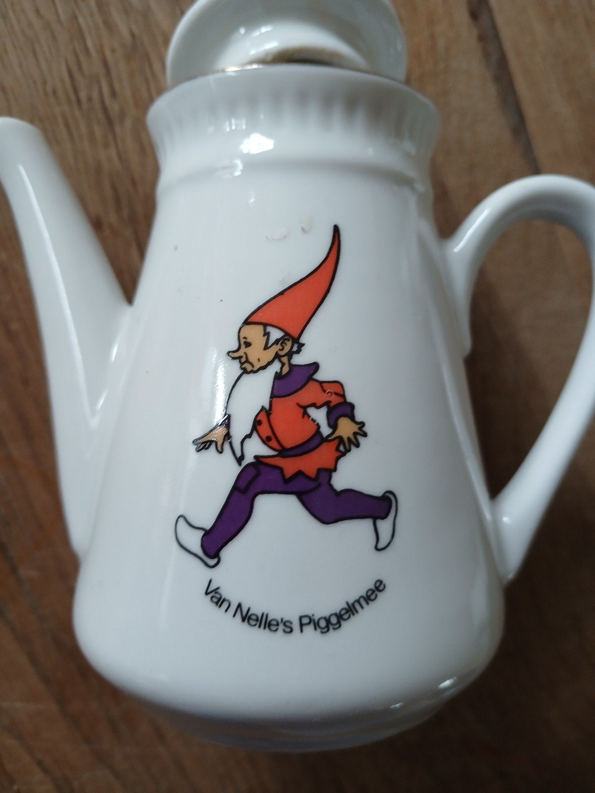 kinderservies Van Nelle's piggelmee, Verzamelen, Ophalen, Gebruikt, Porselein, Kop en/of schotel