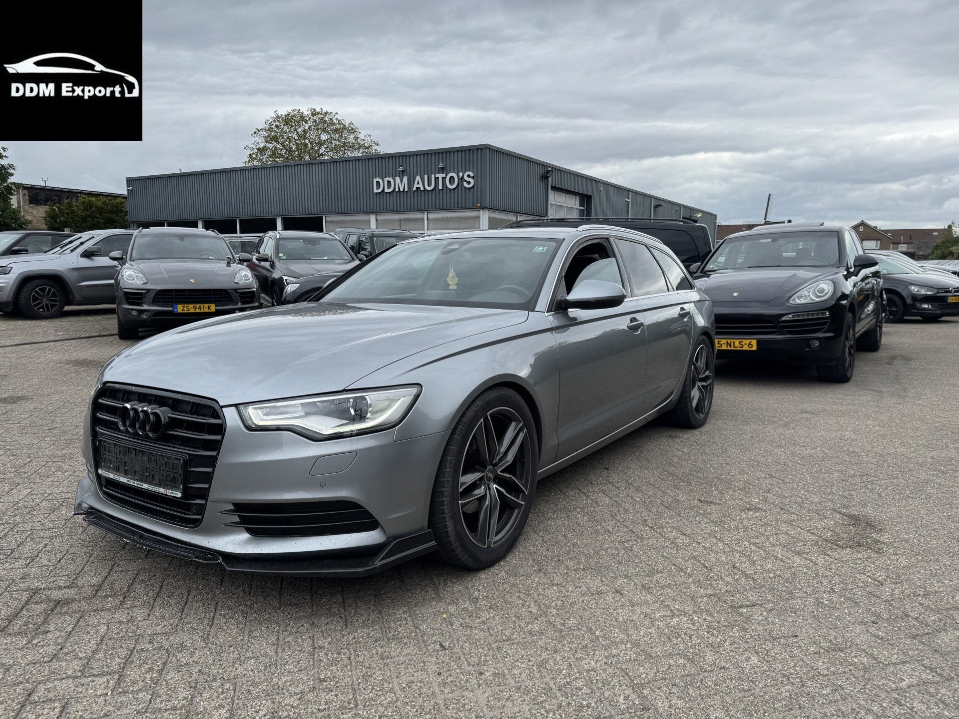 Audi A6 Avant 3.0 TDI Pro Line S Automaat | Navi | Camera |, Auto's, Automatische klimaatregeling, Gebruikt, Zwart, Leder