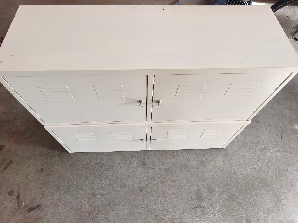 Ikea PS kast kasten tv meubel, Ophalen, Gebruikt, Minder dan 100 cm, Metaal