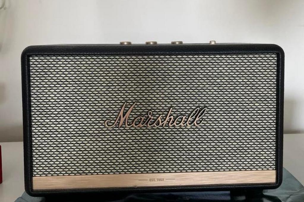 Marshall Acton 2 Bluetooth Speaker - Zo goed als nieuw, Ophalen, Zo goed als nieuw