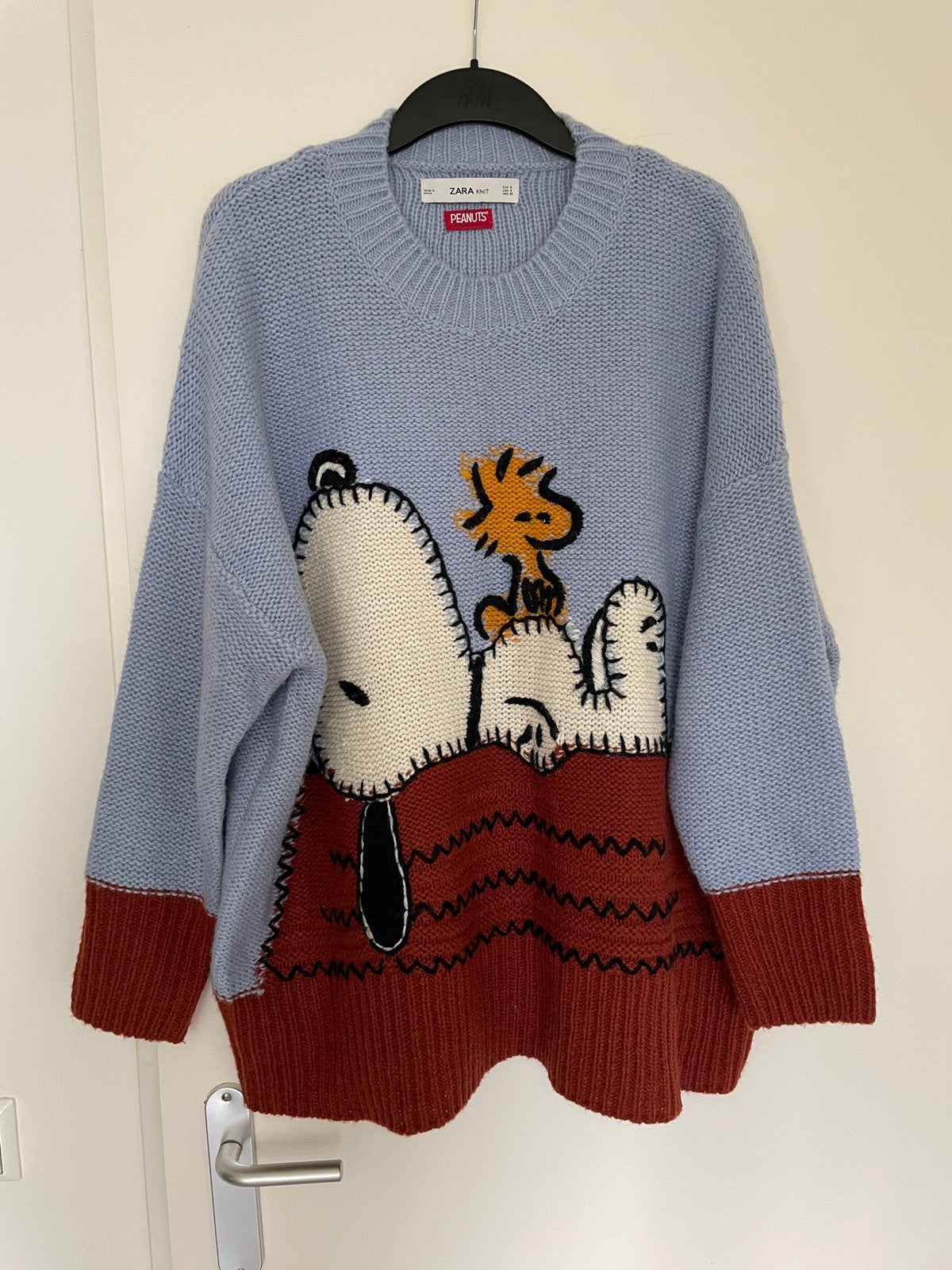 Wollen snoopy trui. Woodstock, peanuts van zara maat s, Kleding | Dames, Ophalen of Verzenden, Zo goed als nieuw, Maat 36 (S)
