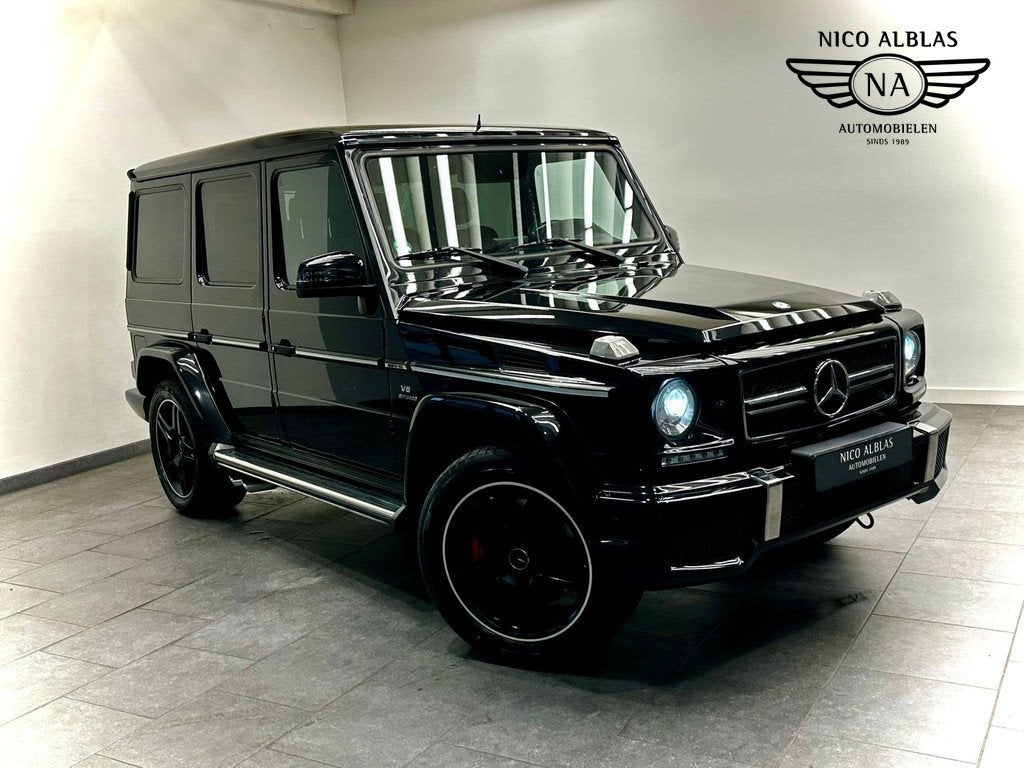 Mercedes-Benz G-klasse AMG 63, Auto's, Automaat, Gebruikt, 8 cilinders, Bi-Xenon koplampen