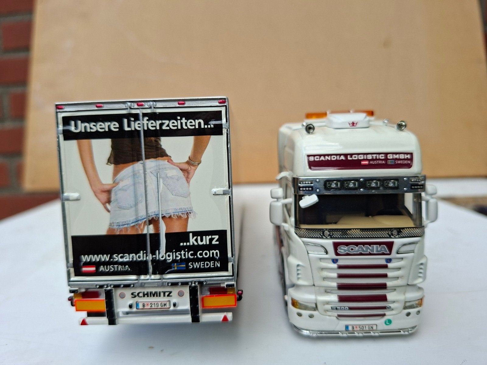 wsi Scania R500  van Scandia Logistic, Ophalen of Verzenden, Zo goed als nieuw, Bus of Vrachtwagen, Wsi