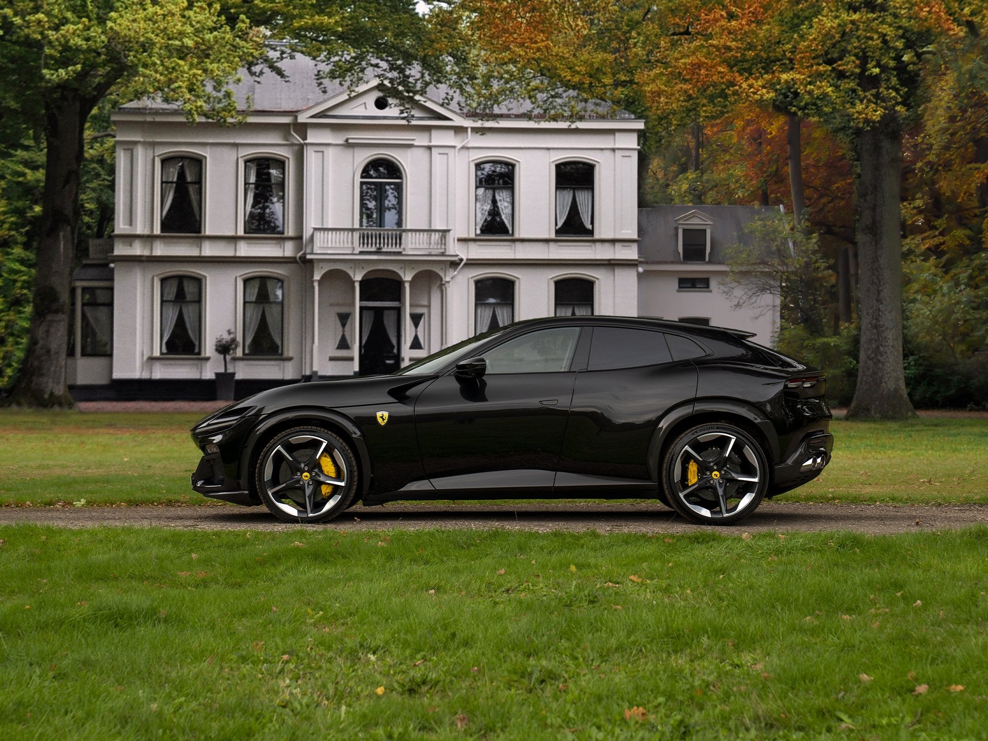 Ferrari Purosangue 6.5 V12 | Full carbon | Pano-dak | Lift |, Auto's, Automaat, Gebruikt, Zwart, Leder