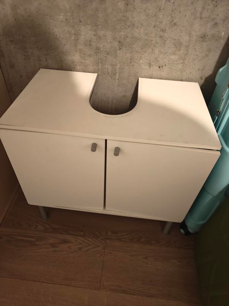 Ikea wastafelonderkast met 2 deuren, Ophalen, Gebruikt, 50 tot 100 cm, Minder dan 100 cm