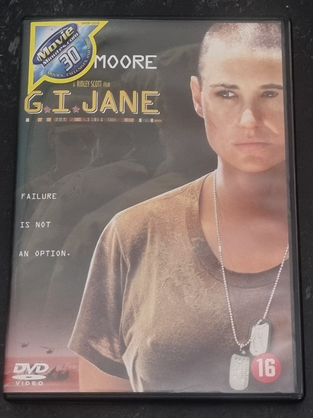G.I. Jane DVD - Actiethriller met Demi Moore, Cd's en Dvd's, Dvd's | Actie, Gebruikt, Actiethriller, Inclusief doosje, Vanaf 16 jaar