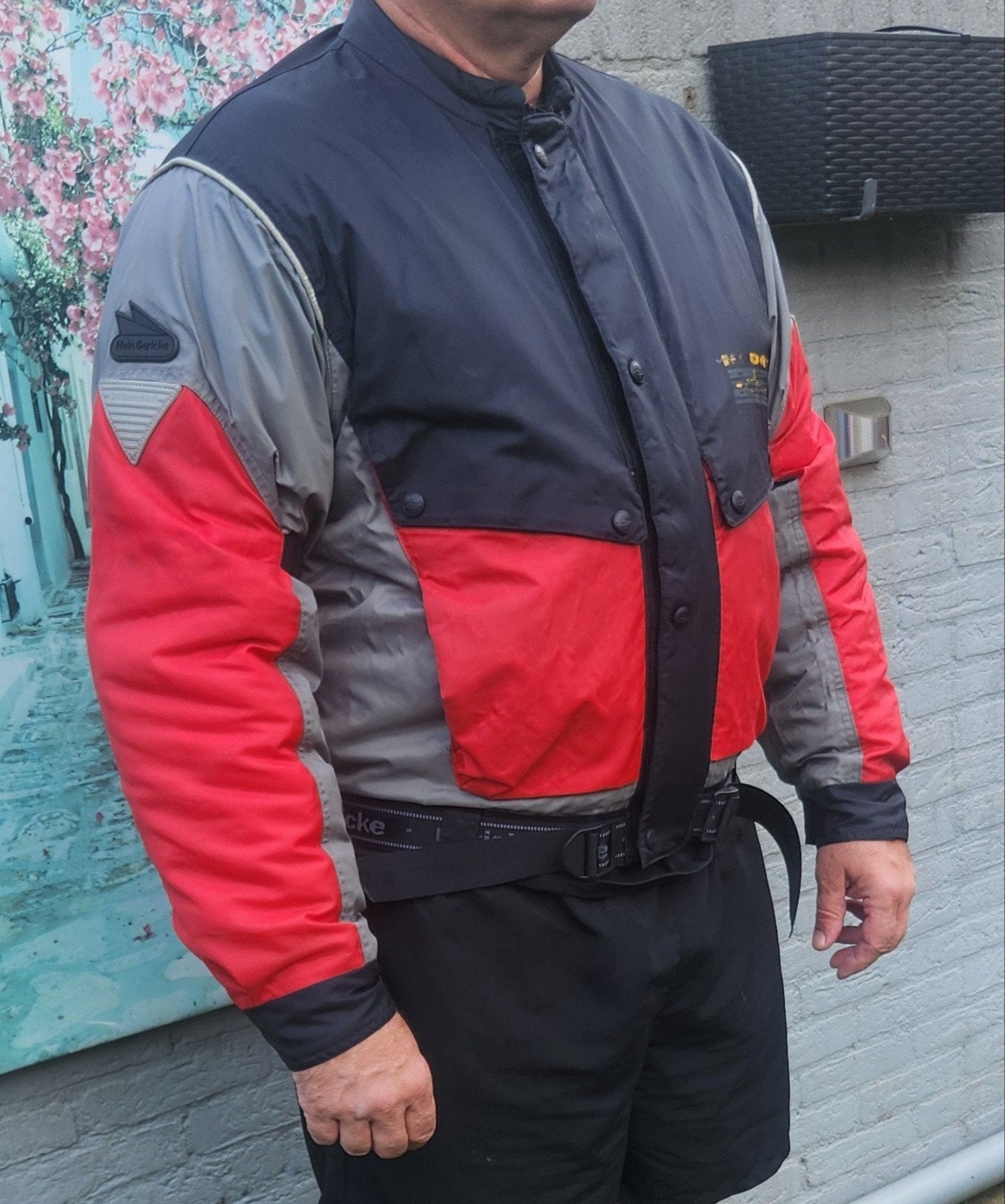 Motorjas Hein Gericke xxl, Motoren, Ophalen of Verzenden, Tweedehands, Jas | textiel