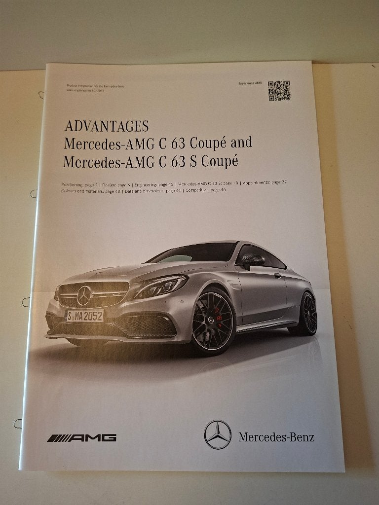 Mercedes Benz AMG  C 63 Coupé en AMG C 63 S Coupé, Ophalen of Verzenden, Zo goed als nieuw, Mercedes