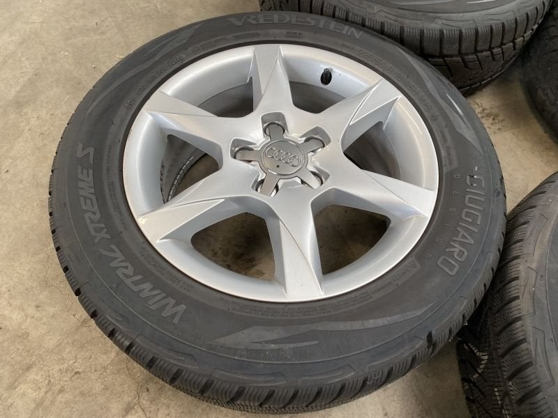 diversen 16 inch velgen + winterbanden Audi A4 / A6 / Q2, Gebruikt, -, Banden en Velgen, Ophalen of Verzenden