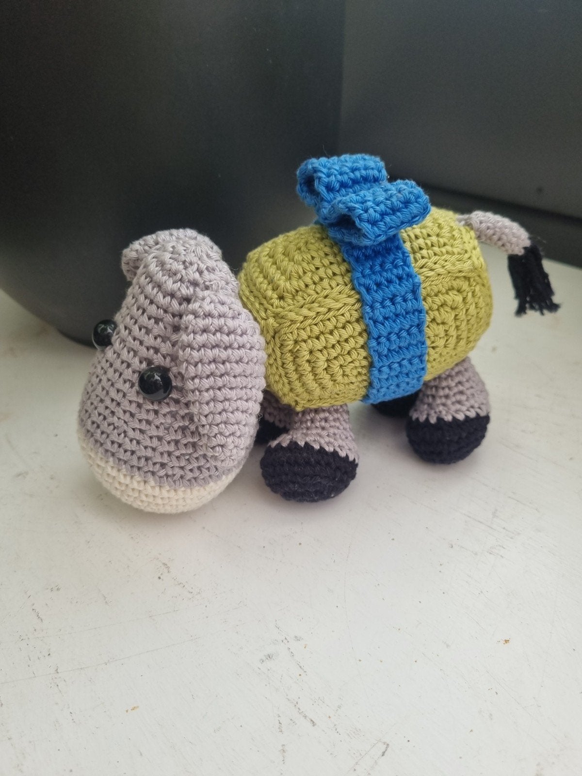 Pakezel gehaakt met rammelgeluidje im het pakket., Ophalen of Verzenden, Nieuw, Haken, Overige typen