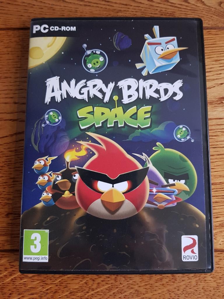 PC cd-rom spel : Angry birds space, Avontuur en Actie, 1 speler, Ophalen of Verzenden, Zo goed als nieuw