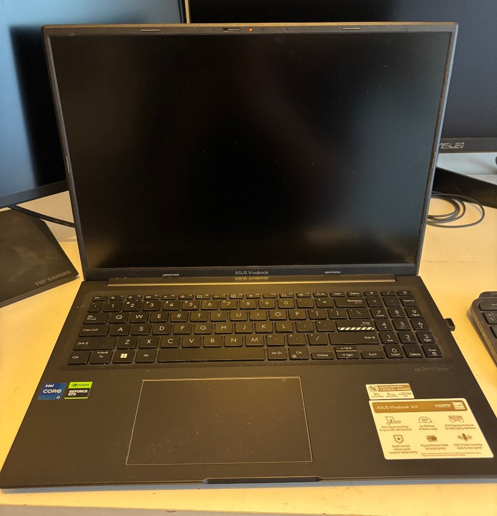 ASUS VivoBook 16X K3605ZC-RP533W + accessoires, Computers en Software, Windows Laptops, Ophalen, Met videokaart, Asus, Qwerty
