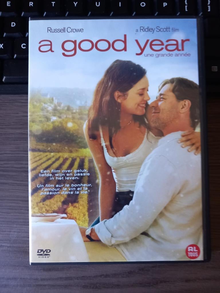 A Good Year DVD - Romantisch drama met Russell Crowe, Vanaf 6 jaar, Ophalen of Verzenden, Gebruikt