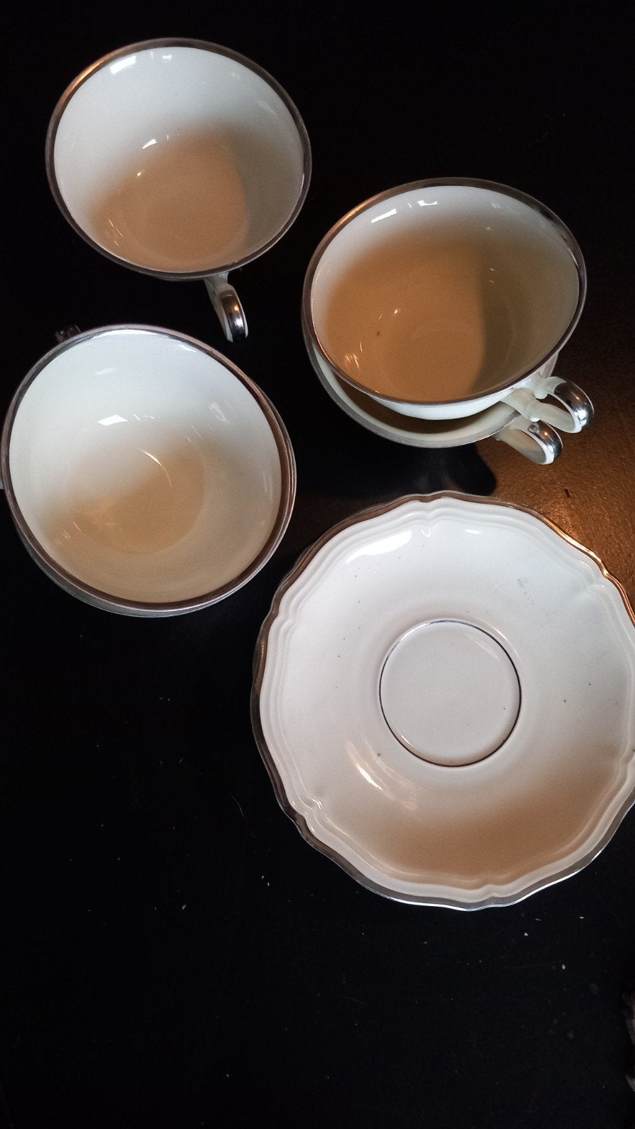 kop en schotels Rosenthal, Ophalen