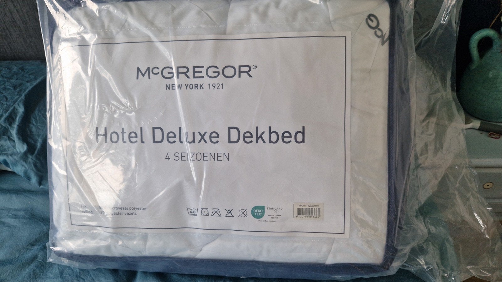 McGregor Hotel Deluxe Dekbed 4 Seizoenen 140x200cm, Ophalen of Verzenden