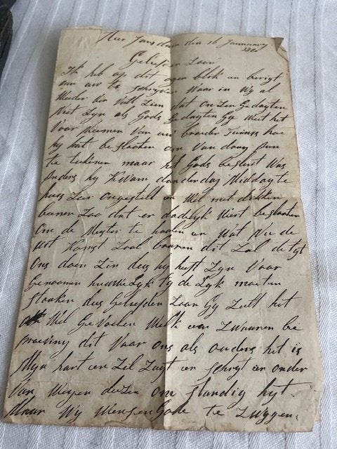 2 Oude Brieven 1880 / 1881, Ophalen of Verzenden, Brief