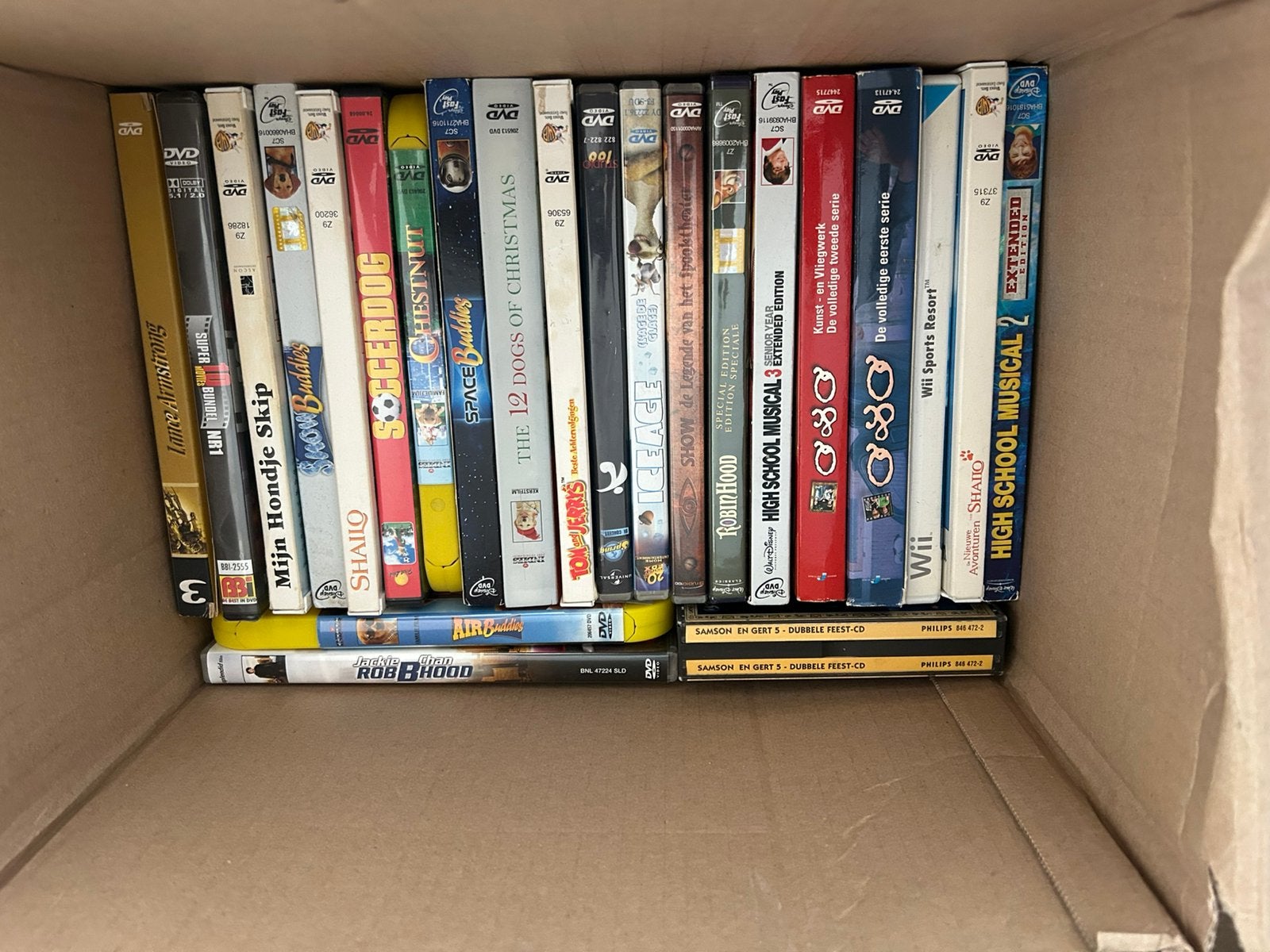 Verschillende dvds, Alle leeftijden, Ophalen, Zo goed als nieuw