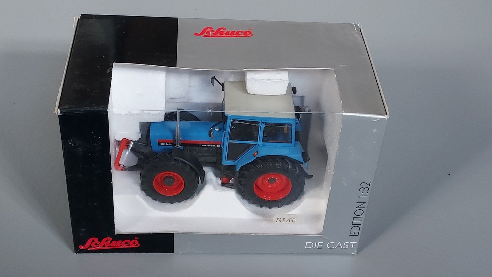 Eicher 3145 Turbo, Schuco, 1:32, Hobby en Vrije tijd, Ophalen of Verzenden, Nieuw, Tractor of Landbouw, Schuco