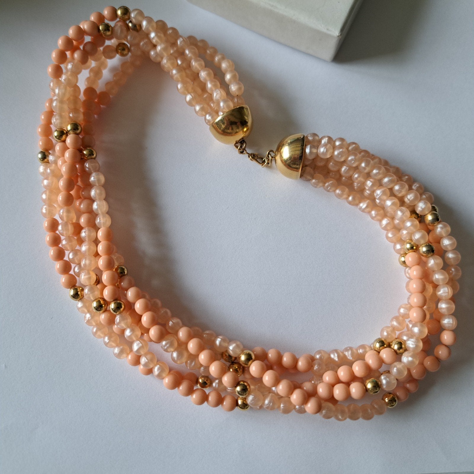 Vintage Monet ketting, Verzenden, Zilver, Overige materialen