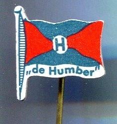 De Humber blik scheepsvlag speldje ( U_403a ), Verzenden, Zo goed als nieuw, Transport, Speldje of Pin