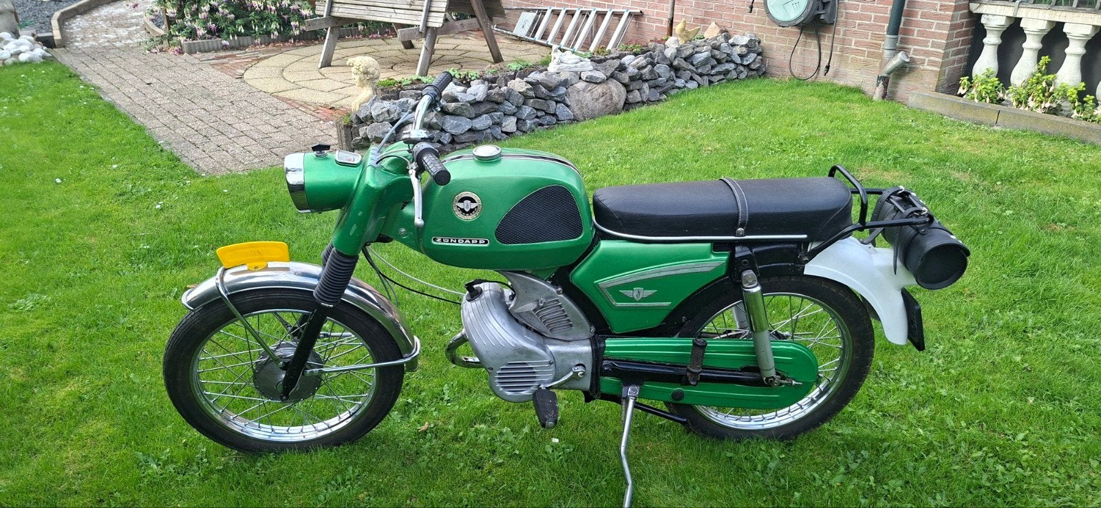 Zundapp bromfiets - Groen - Goed onderhouden, Ophalen, Overige modellen, Maximaal 45 km/u, 49 cc