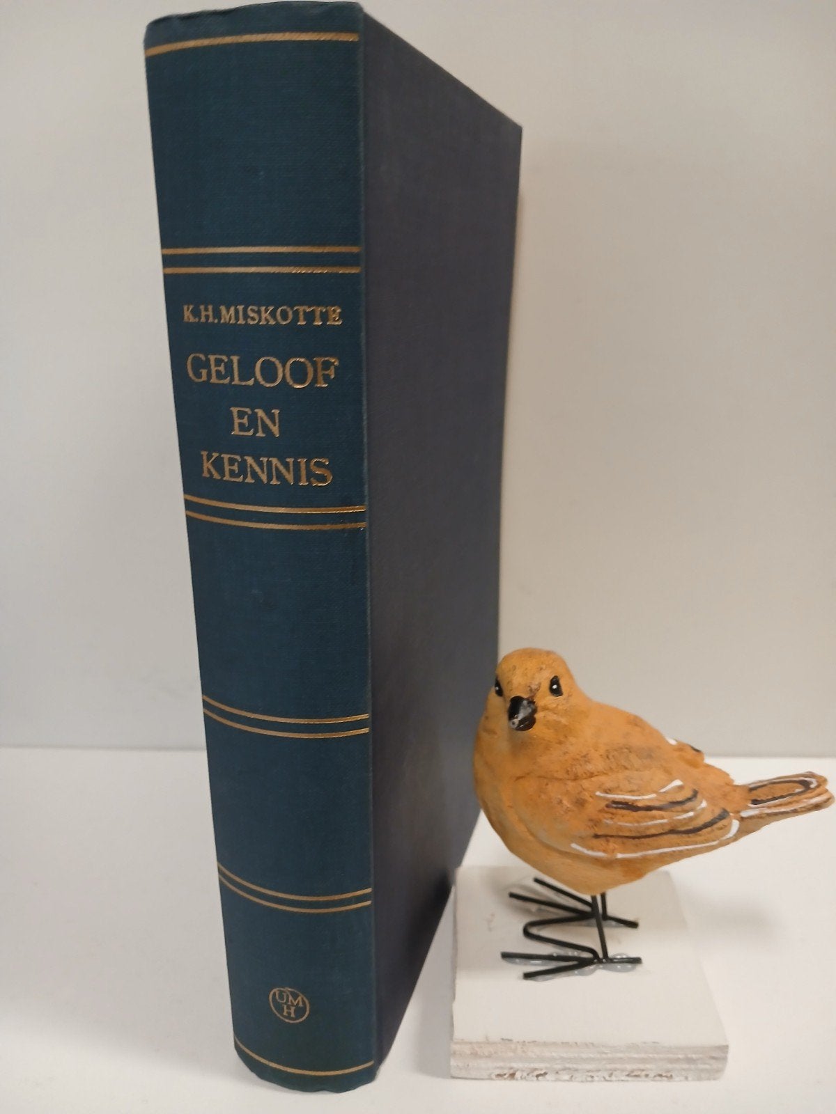 Miskotte,  Dr. K.H.; Geloof en kennis, Boeken, Ophalen of Verzenden, Gelezen, Christendom | Protestants