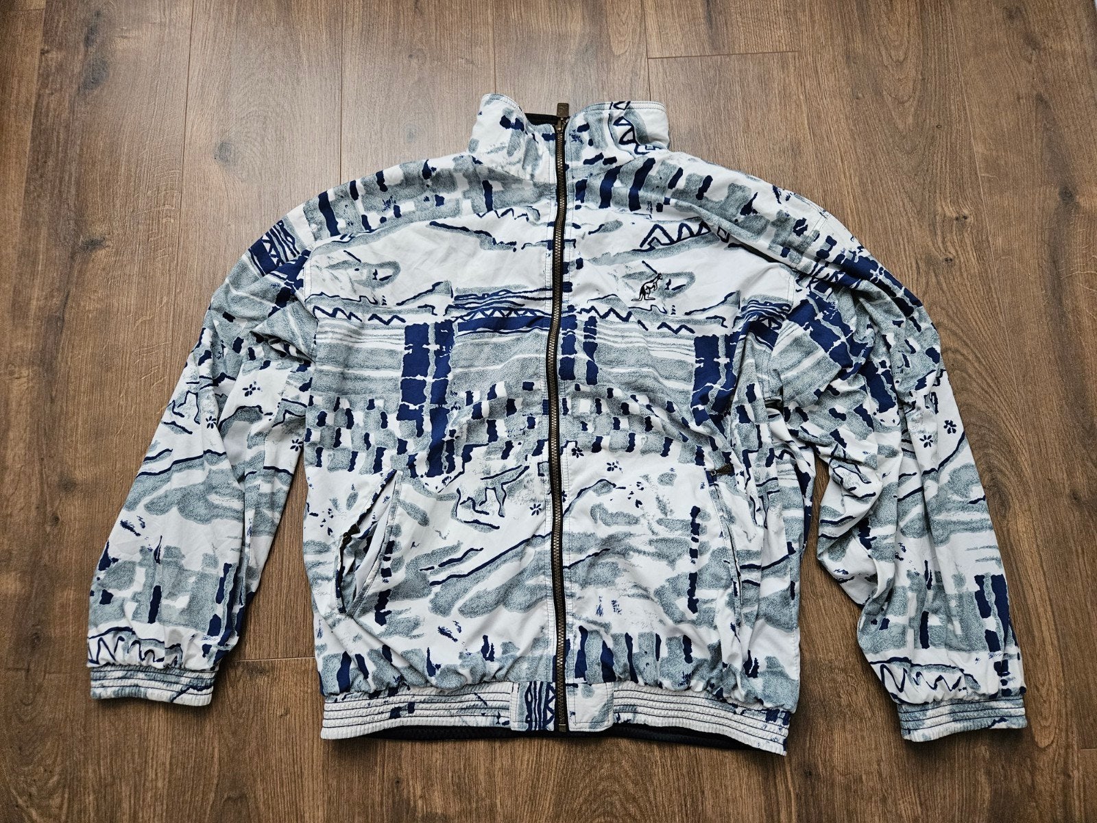 Vintage Jaren '90 Australian Dubbelzijdige Jas Maat 56 XL, Kleding | Heren, Jassen | Zomer, Zo goed als nieuw, Maat 56/58 (XL)