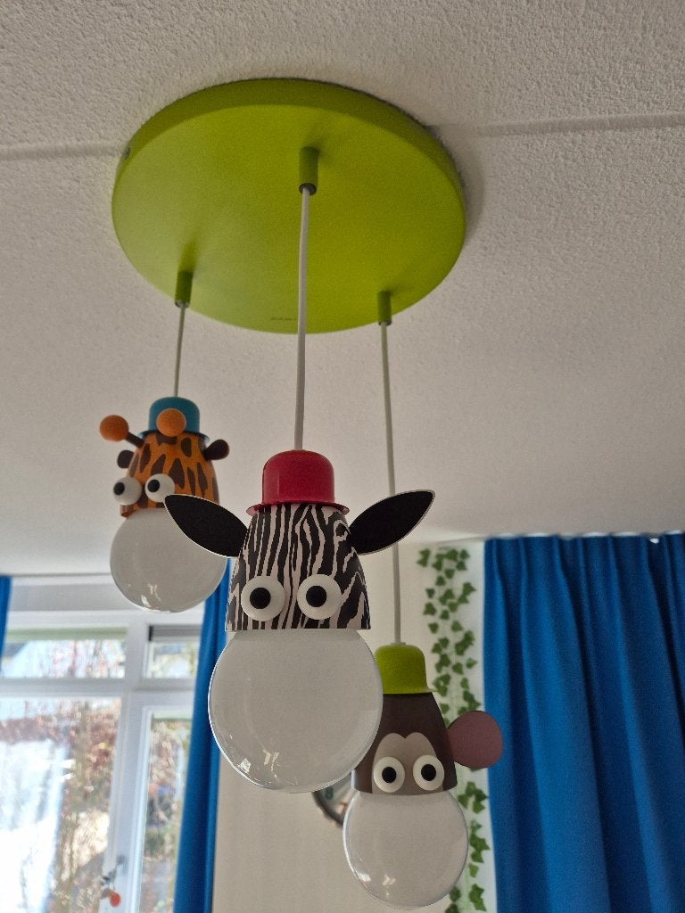 Philips MyKidsRoom Zoo lamp, Ophalen of Verzenden, Zo goed als nieuw, Metaal, E27 (groot)