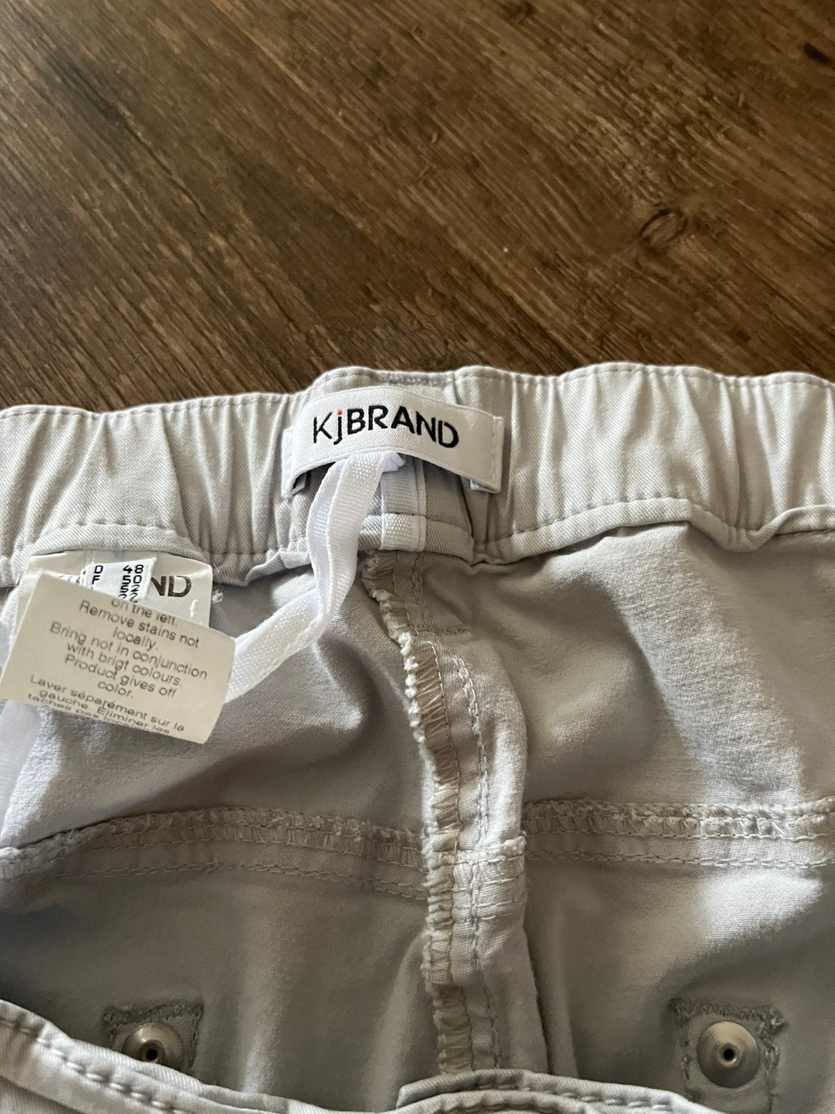 Broek KJ Brand 48, Ophalen of Verzenden, Zo goed als nieuw, Grijs, Broek of Spijkerbroek