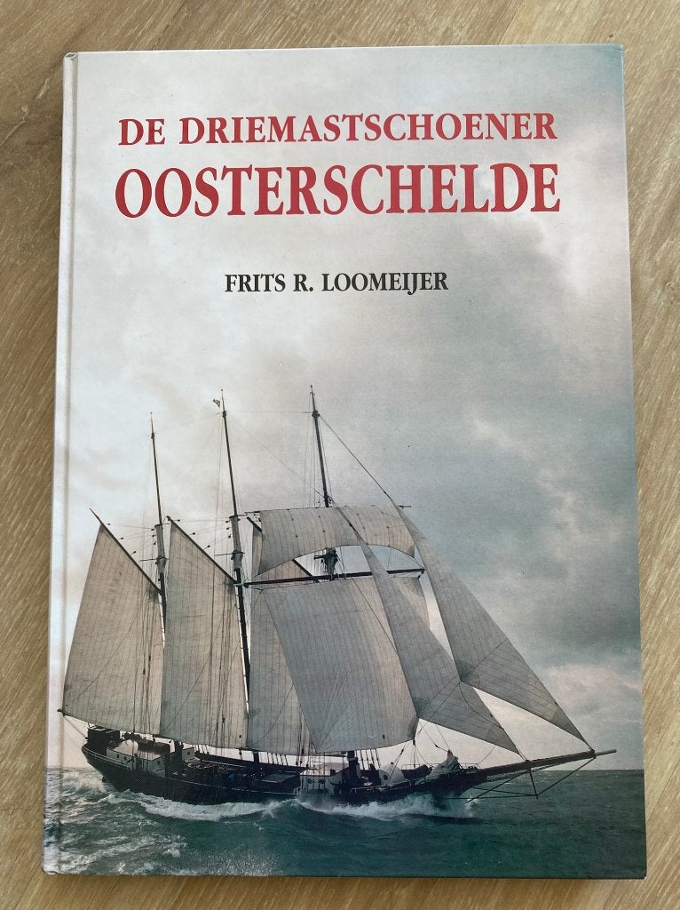 De driemastschoener Oosterschelde, Verzenden, Zo goed als nieuw, Zeilboot, Boek of Tijdschrift
