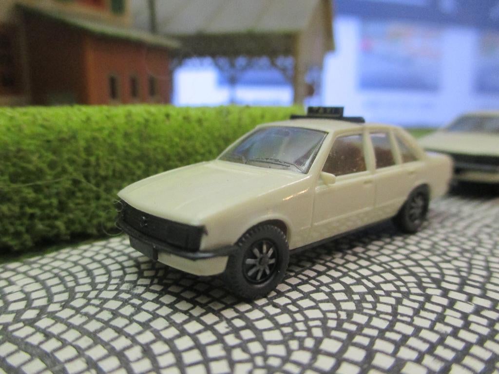 Opel Rekord E1 - Herpa Taxi, Ophalen of Verzenden, Zo goed als nieuw, Auto, Herpa