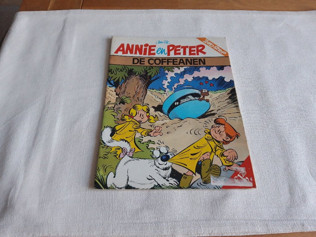 Annie en Peter - De Coffeanen Douwe Egberts uitgave, Eén stripboek, Ophalen of Verzenden, Gelezen