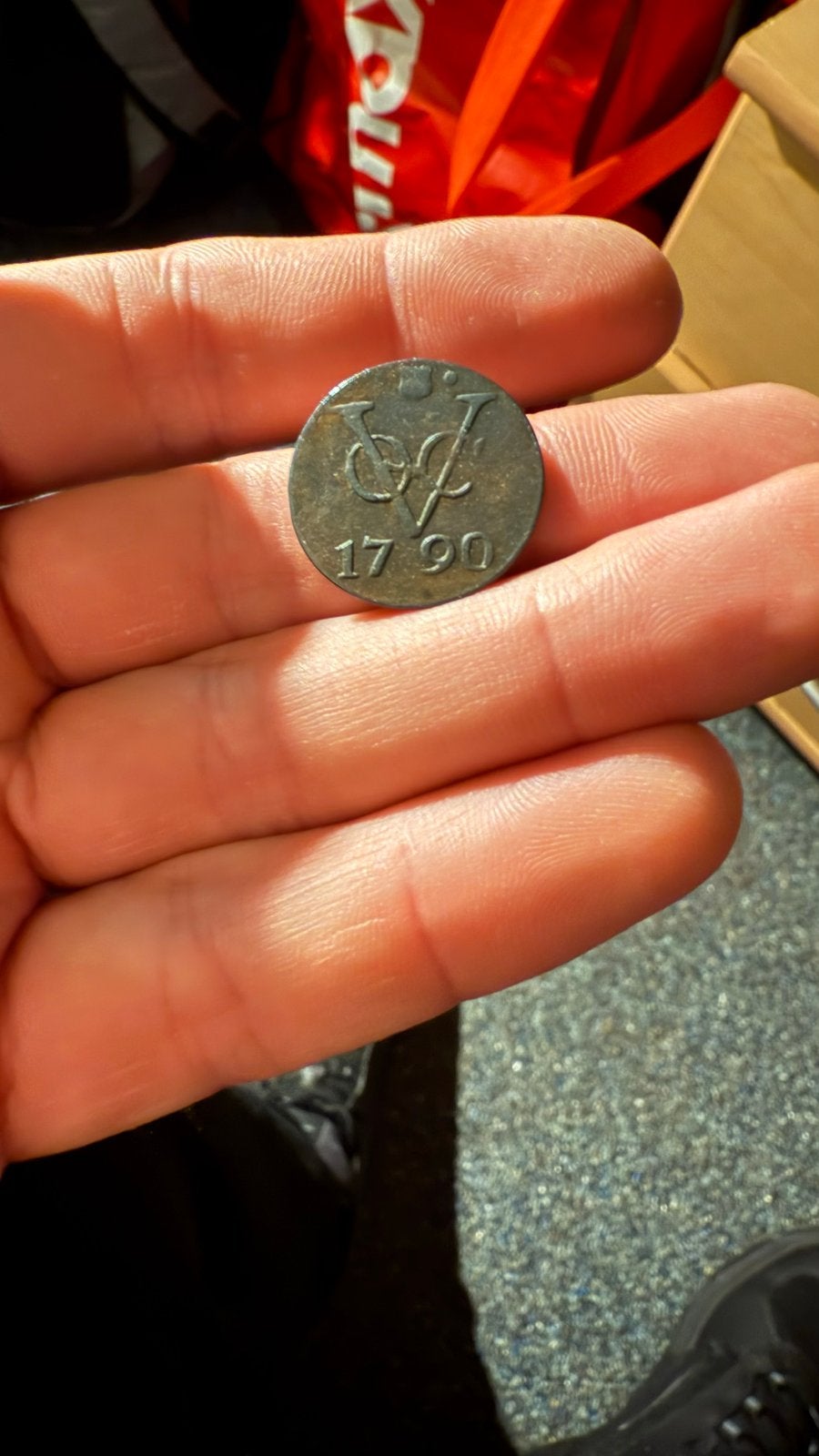 VOC Duit 1790 - Utrecht, Postzegels en Munten, Ophalen of Verzenden, Vóór koninkrijk, Overige waardes, Losse munt