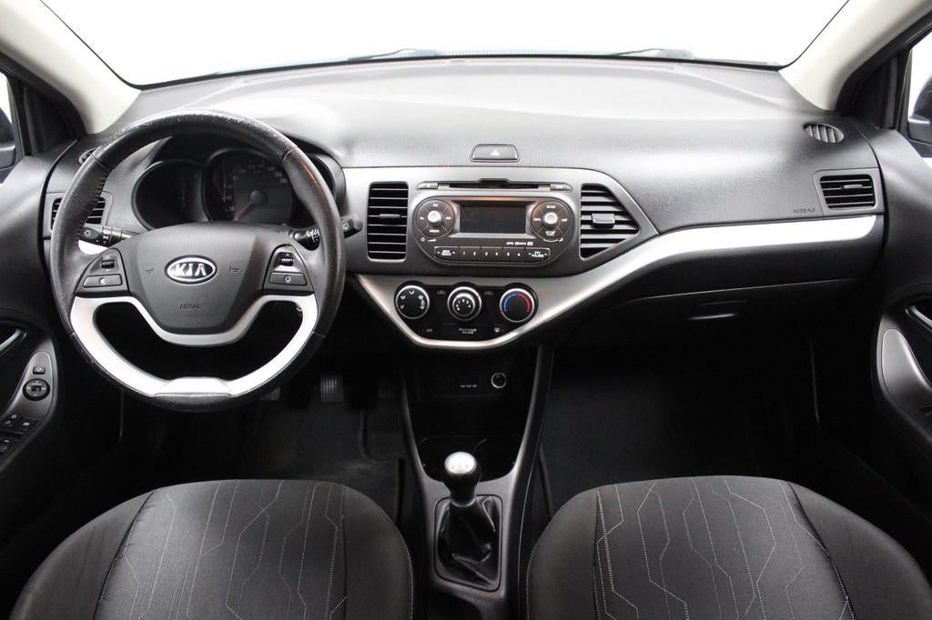 Kia Picanto 1.0 CVVT ISG Comfort Pack | Airco | Nette auto |, Voorwielaandrijving, Euro 5, Gebruikt, Zwart
