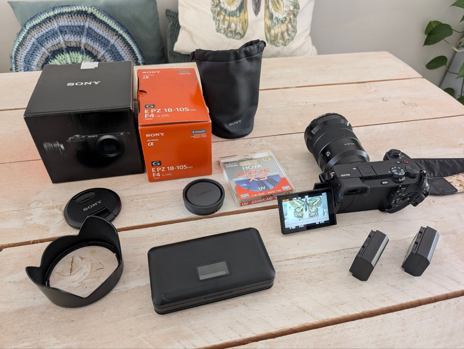 Sony A7600 Camera met 18-105 G-OSS Lens en accessoires, Ophalen, 26 Megapixel, Zo goed als nieuw, 4 t/m 7 keer