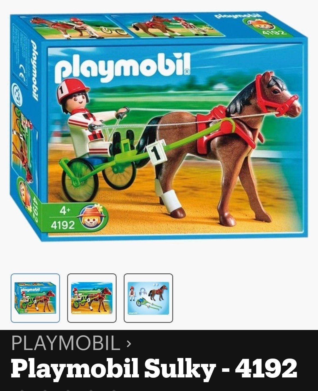 Playmobil 2 sets (Dressuur en Ijscokar)
Set 4192 en 3244, Kinderen en Baby's, Speelgoed | Playmobil, Ophalen of Verzenden, Zo goed als nieuw