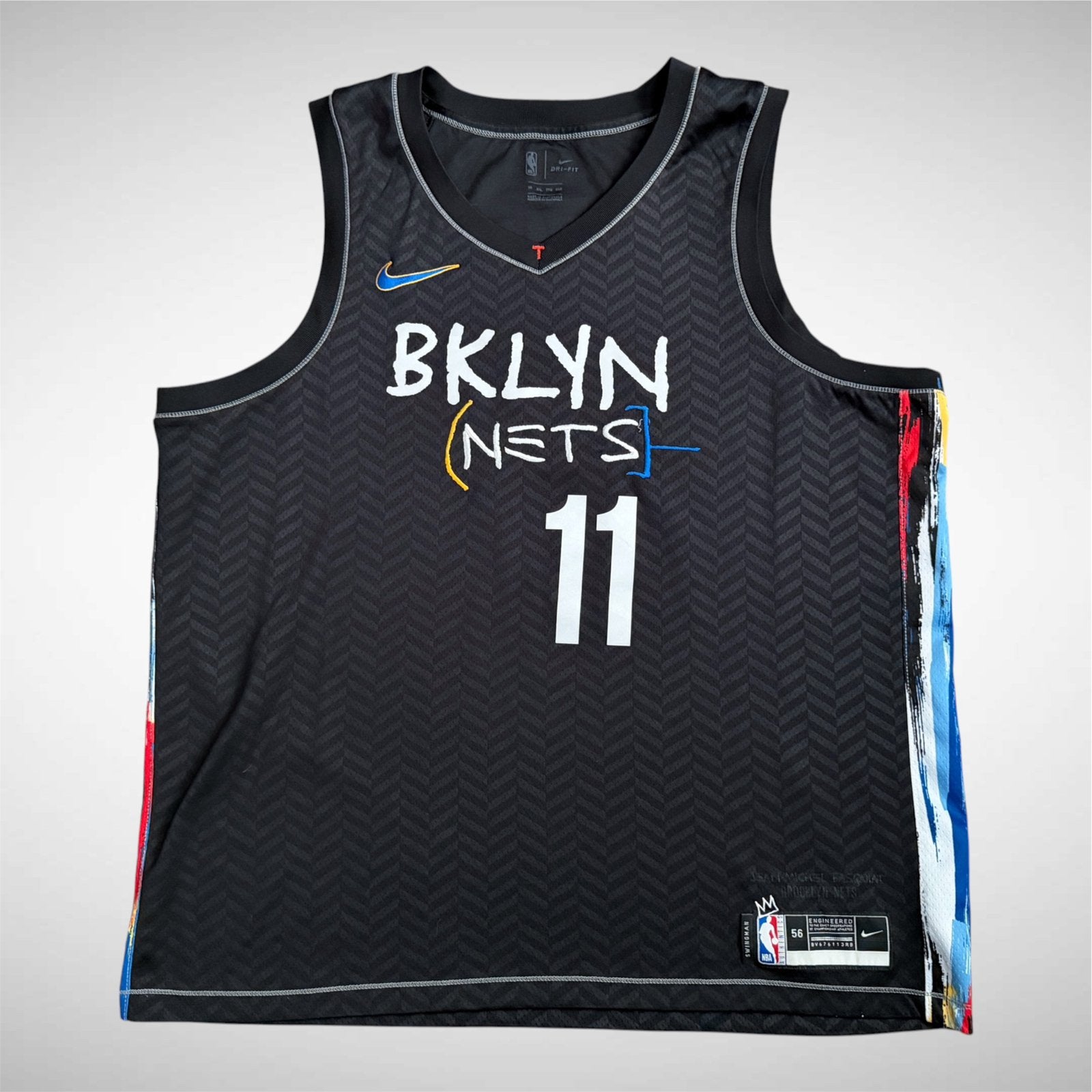 NBA Nike Kyrie Irving basketbal jersey maat XXL shirt 2Xl, Ophalen of Verzenden, Zo goed als nieuw, Kleding
