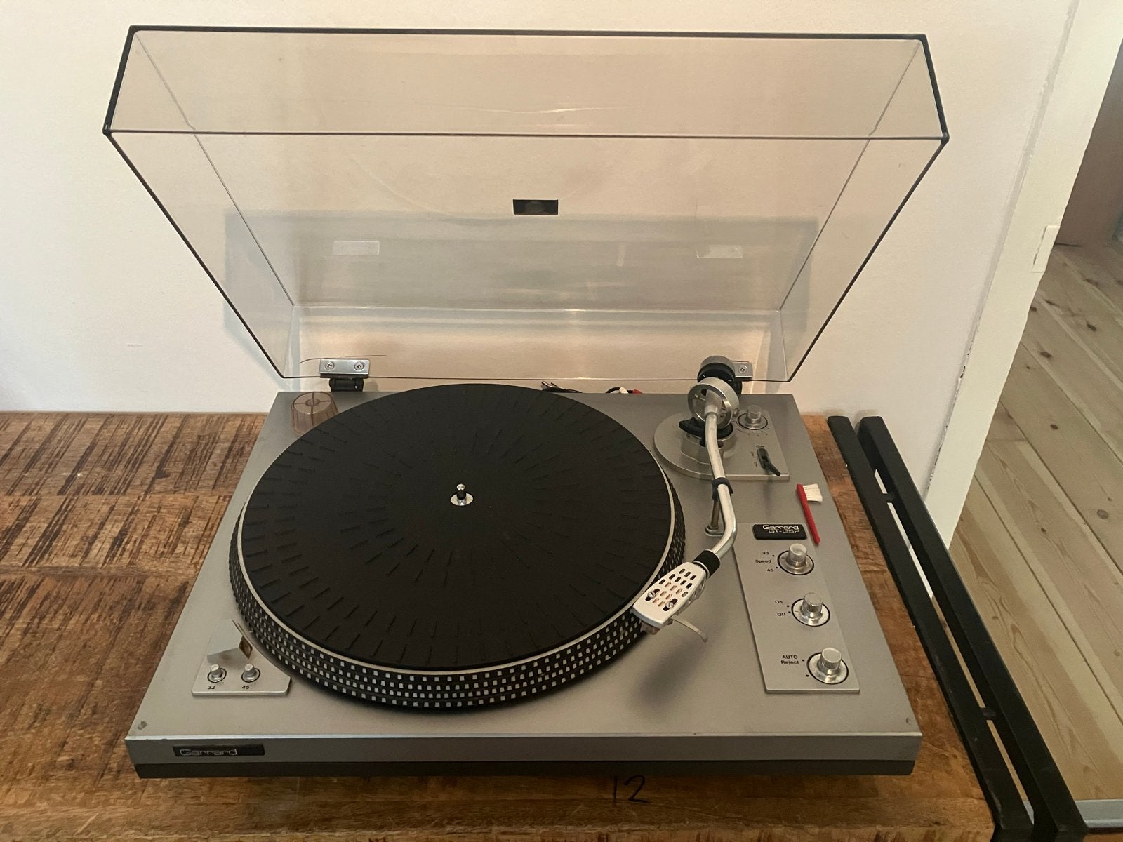 Garrard GT-35P Platenspeler, Grado element, Audio, Tv en Foto, Platenspelers, Ophalen of Verzenden, Gebruikt, Platenspeler, Overige merken