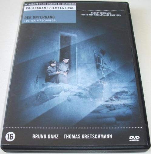 DVD DER UNTERGANG VOLKSKRANT FILMFESTIVAL BRUNO GANZ, Overige gebieden, Verzenden, Alle leeftijden, Zo goed als nieuw