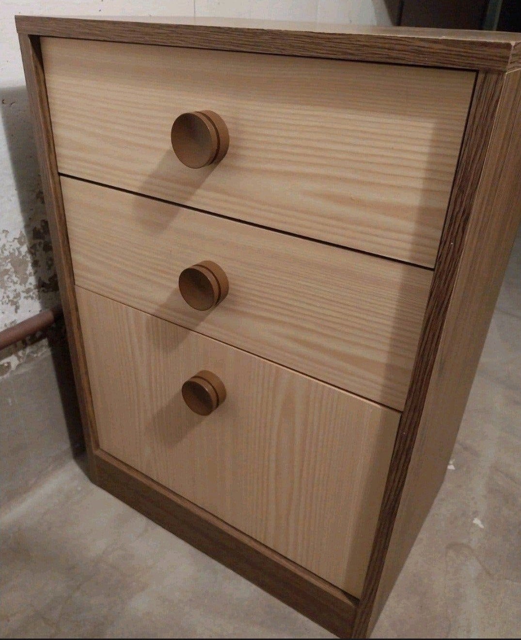 Kastje, kast met lade en klep, Vintage, retro., 1 of 2 laden, Vintage lade kast., Zo goed als nieuw, Minder dan 100 cm