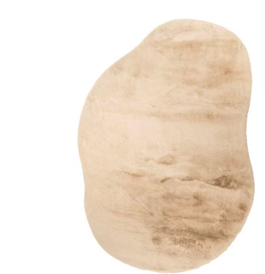 Vloerkleed Zena 300x230 cm| Organische Vorm | Beige | Showro, Ophalen, Beige, Zo goed als nieuw, Overige vormen