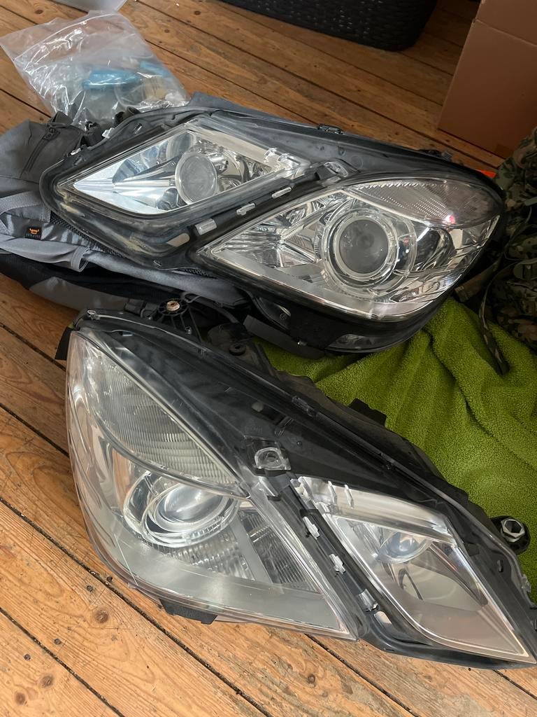 Mercedes-Benz E-Klasse W212 Xenon Koplampen, Ophalen of Verzenden, Gebruikt, Mercedes-Benz
