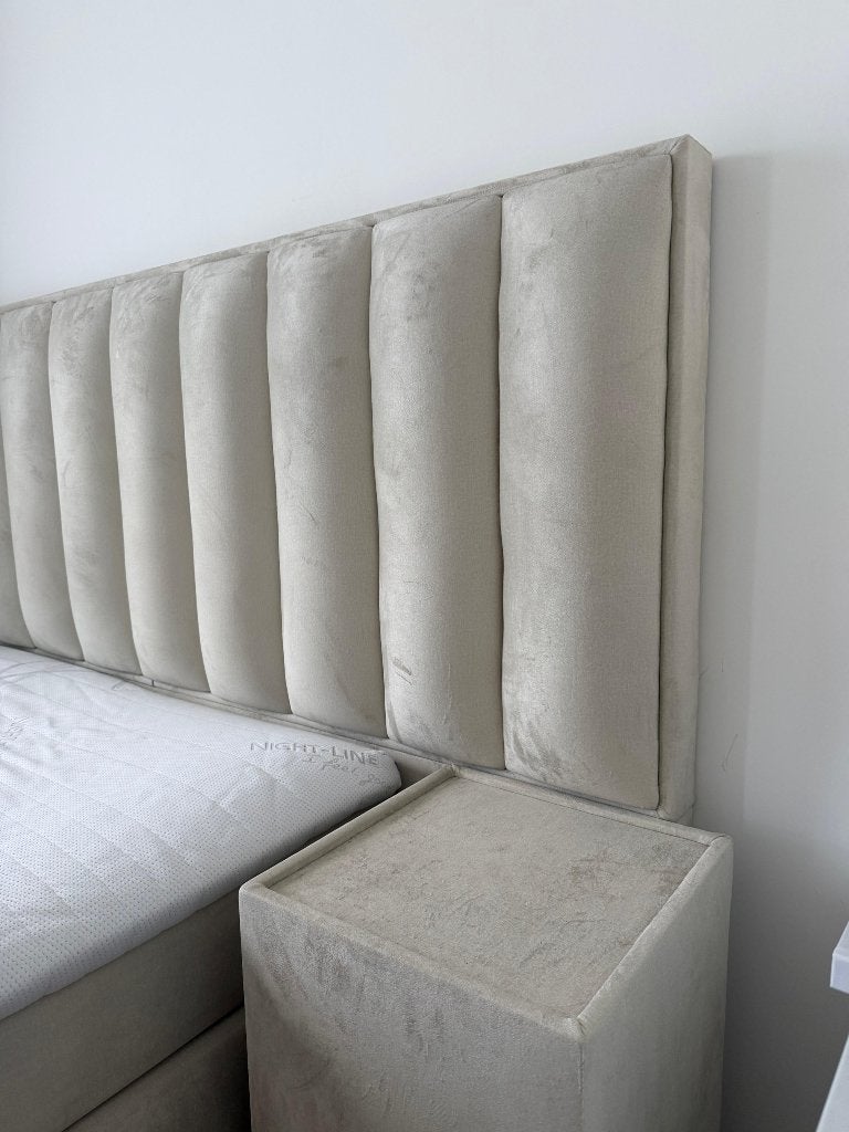 Boxspring bed, Ophalen, Tweepersoons, 160 cm, Hotel chique